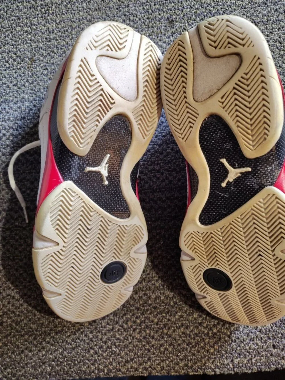 Size 12 - Air Jordan 14 Retro 2012 Candy, Cane Box Not Included